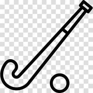 Field hockey stick and ball clipart. Free download transparent .PNG