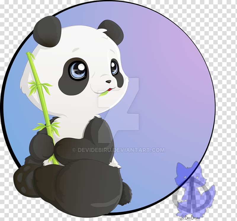 Giant panda Bear Drawing, baby panda transparent background PNG clipart