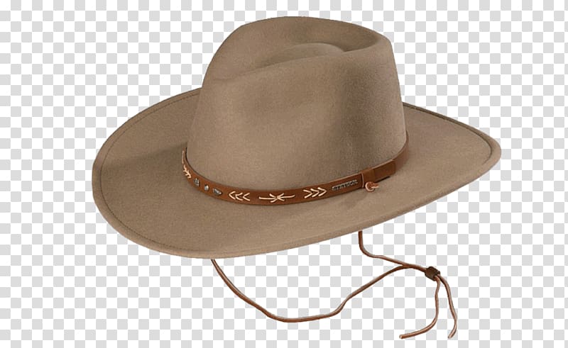 Cowboy hat Stetson Cap Leather, Sombrero transparent background PNG clipart