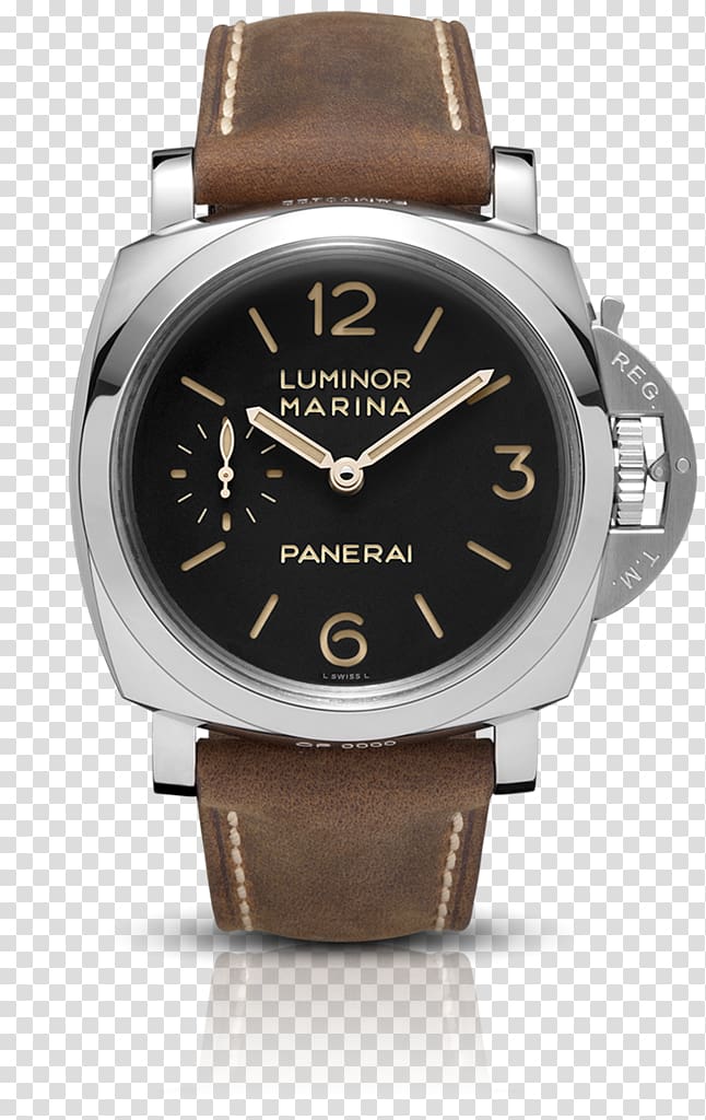 Panerai Men's Luminor Marina 1950 3 Days Automatic watch Power reserve indicator, watch transparent background PNG clipart