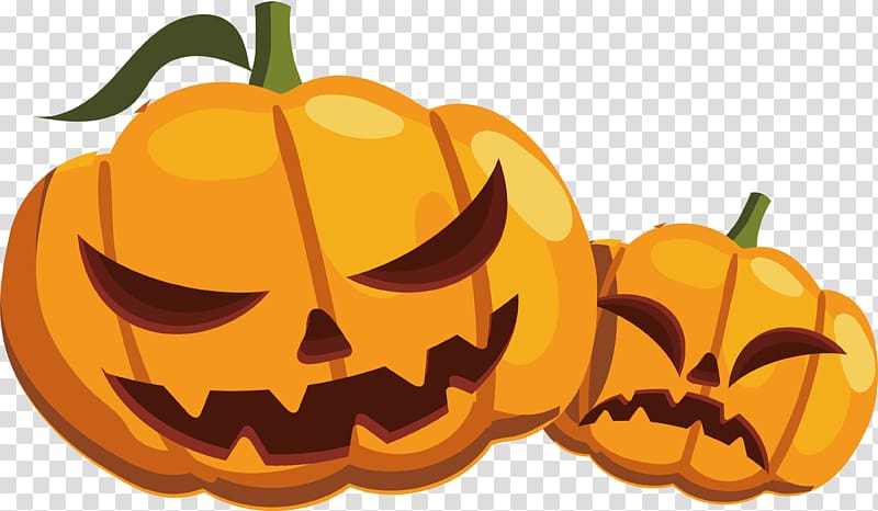 Calabaza Pumpkin Halloween, Halloween Pumpkin monster transparent background PNG clipart