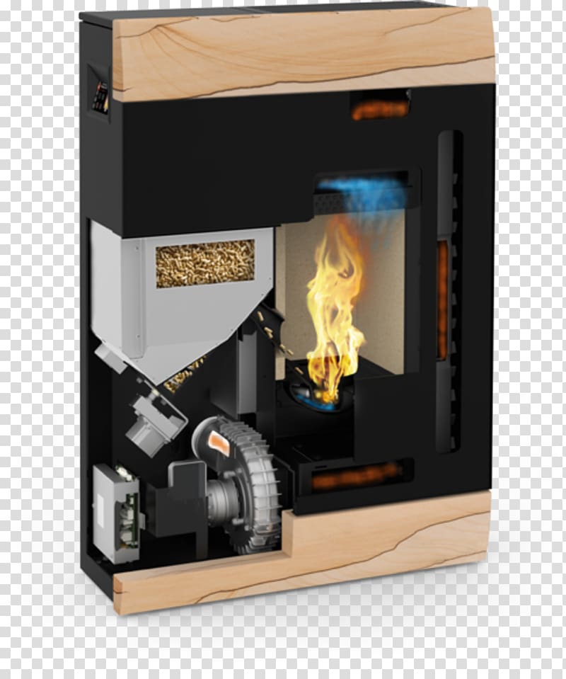 Pellet stove Pellet fuel Firewood, stove transparent background PNG clipart