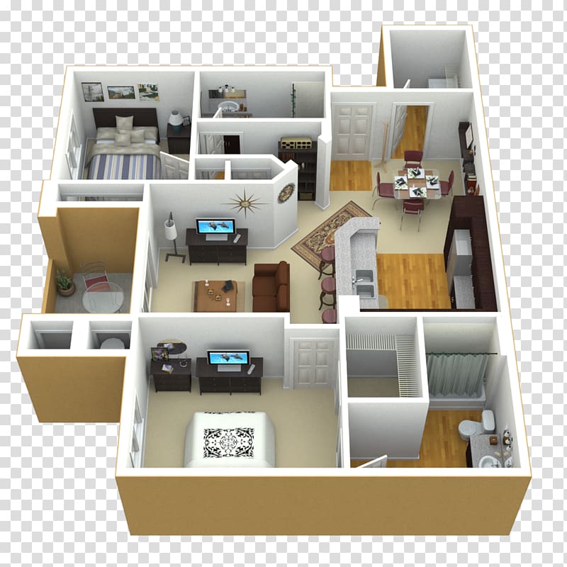 The View Apartments The View Luxury Apartments Floor plan, apartment transparent background PNG clipart