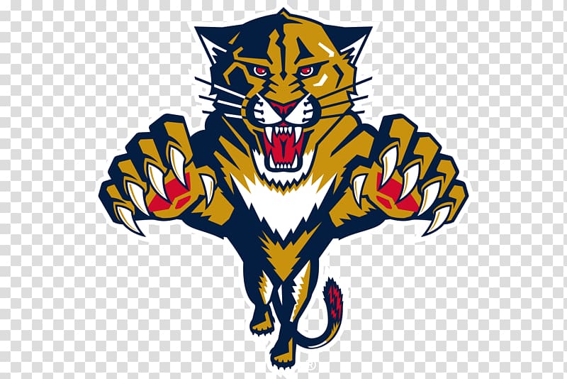 Florida Panthers National Hockey League Logo 2013 NHL Entry Draft Ice hockey, panther transparent background PNG clipart