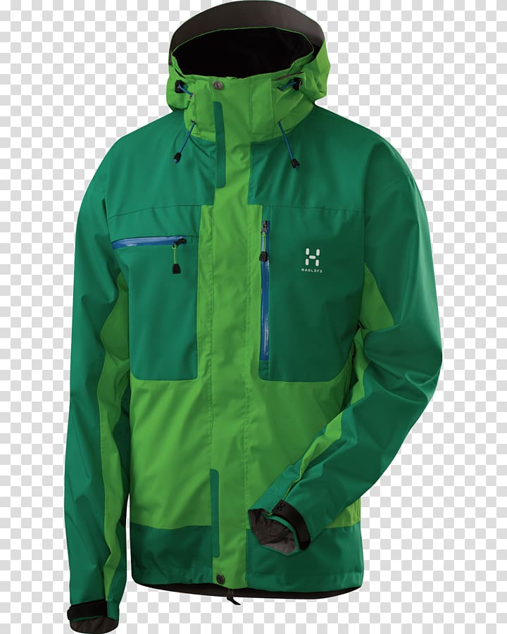 Hoodie Jacket Gore-Tex Polar fleece Haglöfs, jacket transparent background PNG clipart