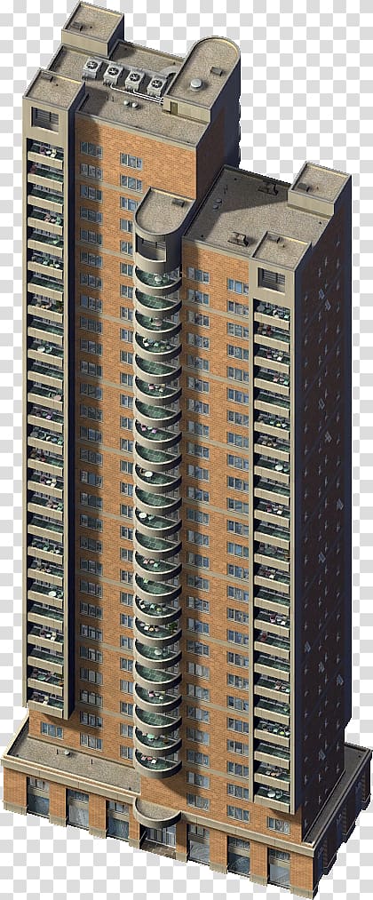 High-rise building SimCity 4 Apartment, apartment transparent background PNG clipart