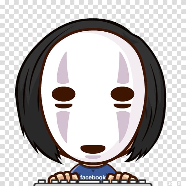 Каонаси Studio Ghibli Anime Face, Anime transparent background PNG clipart