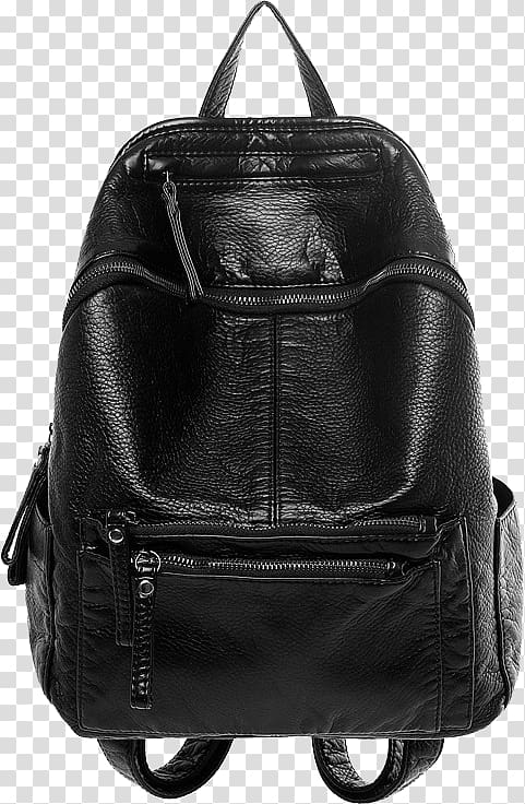 Handbag Backpack Leather Baggage, backpack transparent background PNG clipart