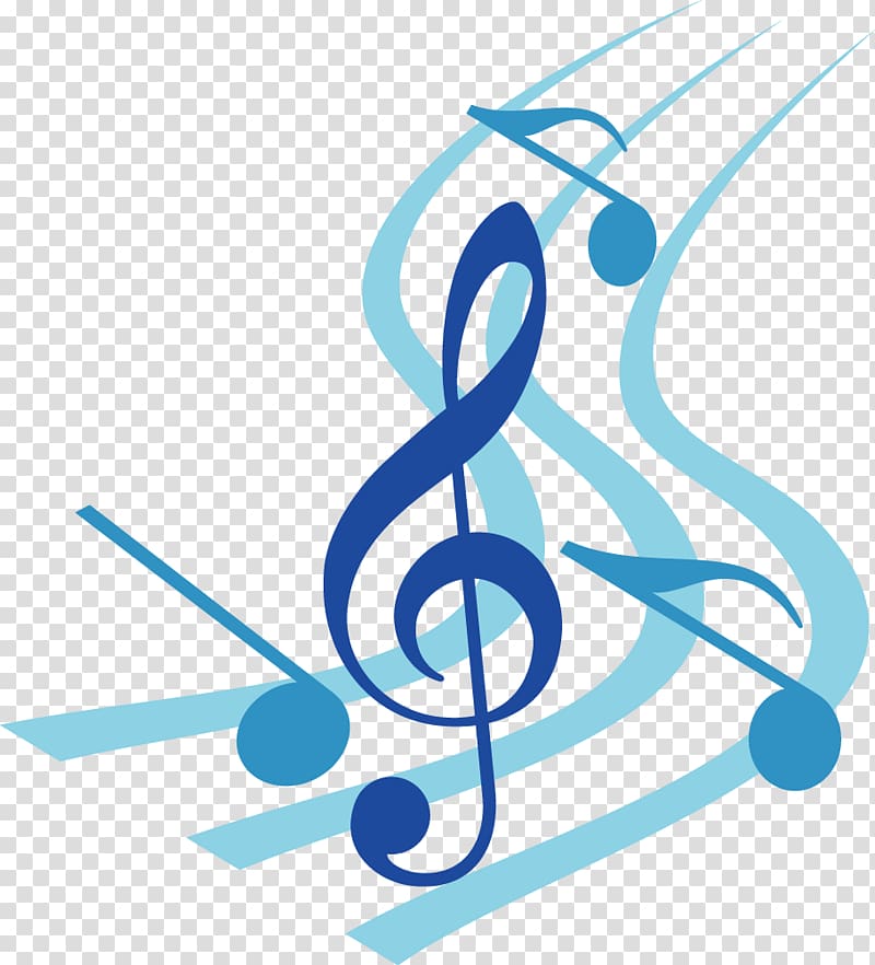 blue notes transparent background PNG clipart