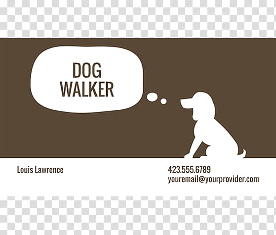 Pet sitting Dog walking Dog grooming Business Card Design Labrador Retriever, business card template transparent background PNG clipart