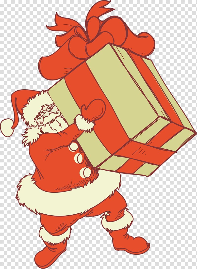 Santa Claus Sticker Christmas, noel transparent background PNG clipart