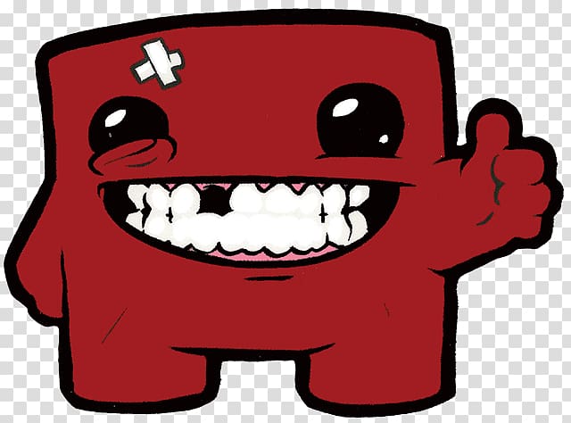 Super Meat Boy Forever Nintendo Switch Team Meat Xbox 360, others transparent background PNG clipart