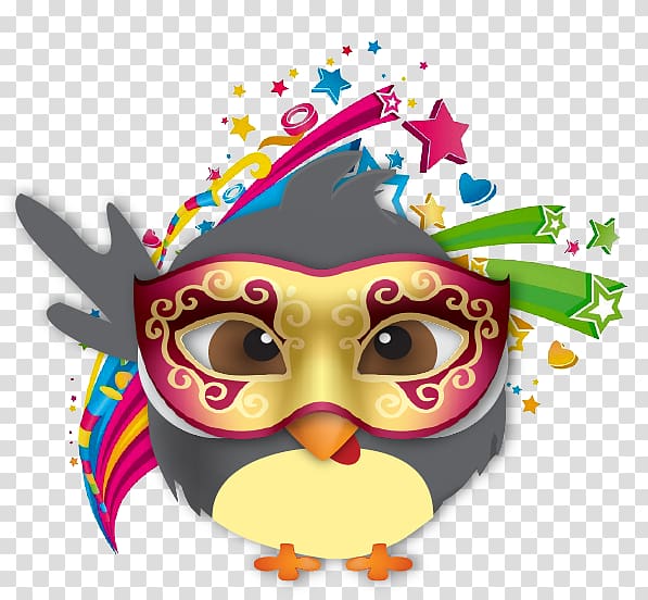 Color , carnival mask transparent background PNG clipart