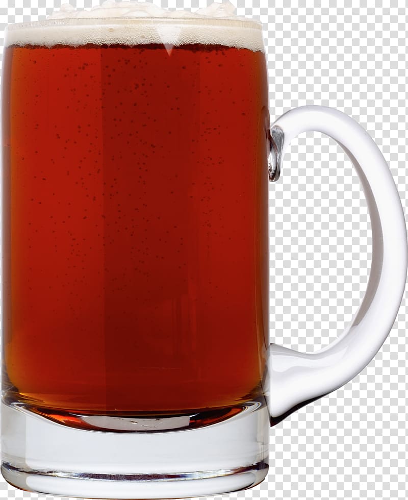Beer Glasses Schwarzbier Ale Alcoholic drink, beer transparent background PNG clipart