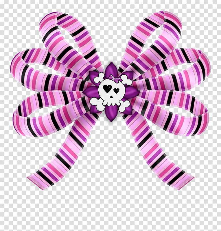 Butterfly Pink Ribbon Shoelace knot, Pink flowers bow transparent background PNG clipart