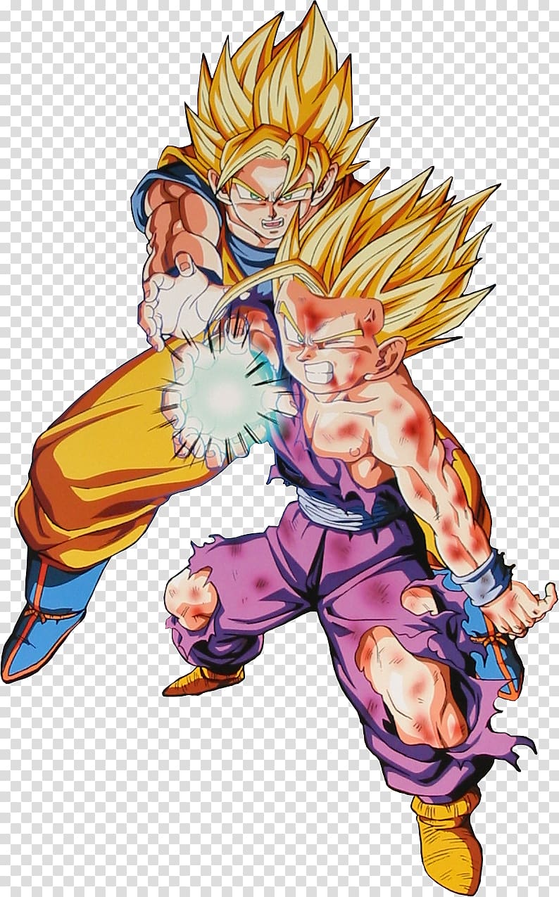 Goku Gohan Majin Buu Trunks Vegeta, Super Monday Night Combat transparent background PNG clipart