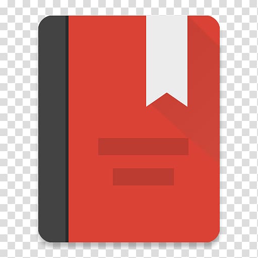 black, red, and white notebook illustration, square angle brand, Dictionary transparent background PNG clipart