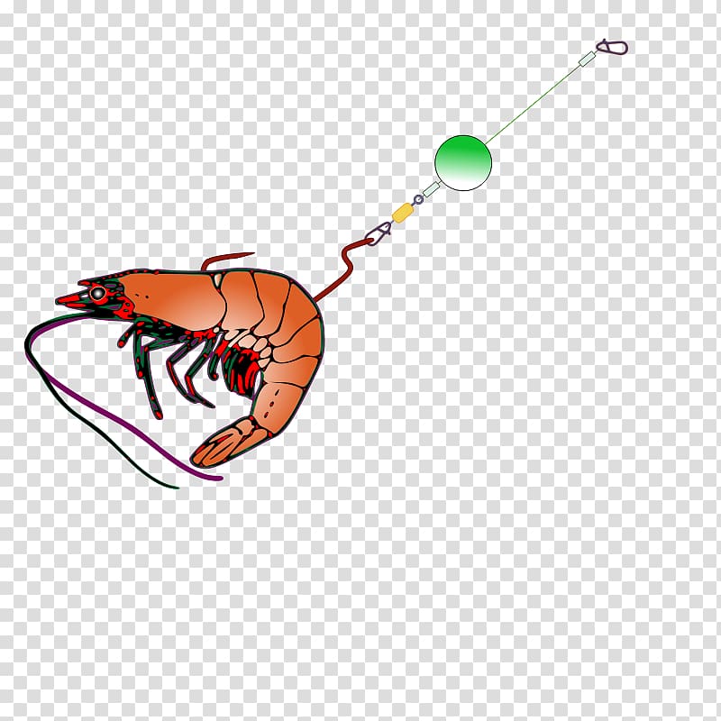 Fishing bait Fishing Rods Shrimp baiting , Fishing transparent background PNG clipart