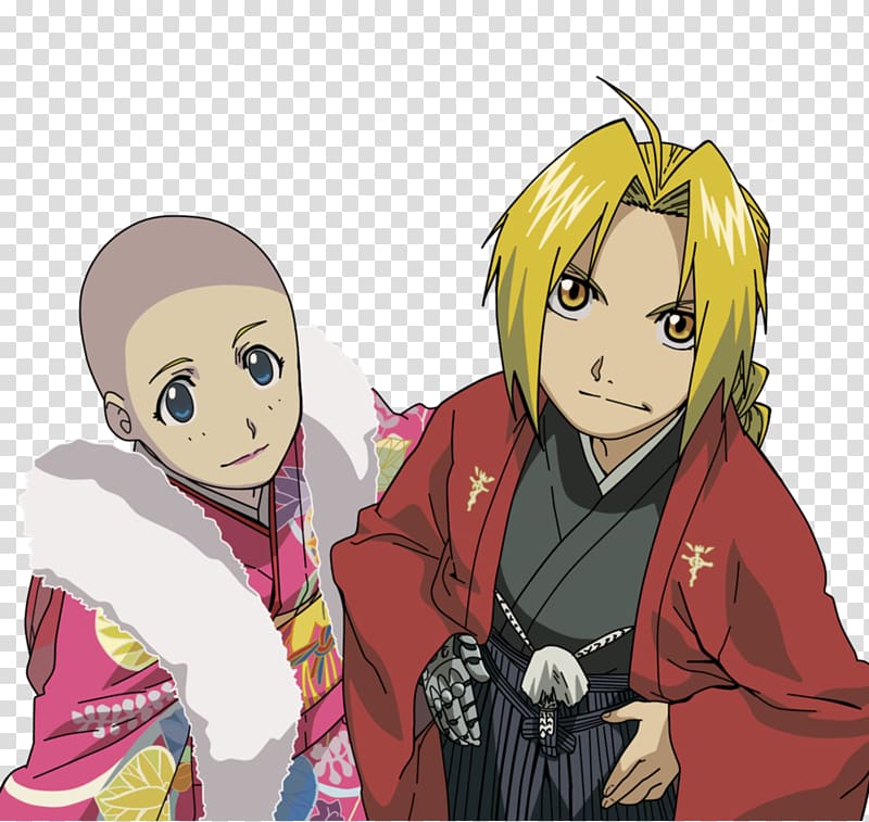 Edward Elric Anime Fullmetal Alchemist Winry Rockbell Ouran High School Host Club, Anime transparent background PNG clipart