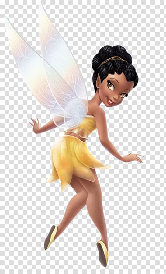 Raven-Symoné Tinker Bell Disney Fairies Iridessa Silvermist, others transparent background PNG clipart