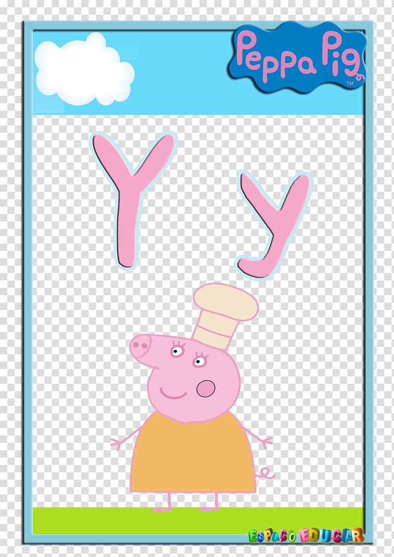 Daddy Pig Piglet Birthday Party, PEPPA PIG transparent background PNG clipart