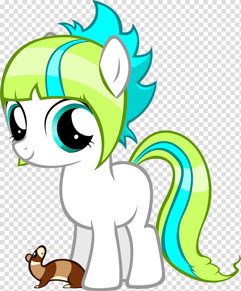 Rainbow Dash Twilight Sparkle Pony Colt Mare, Green Ferret transparent background PNG clipart