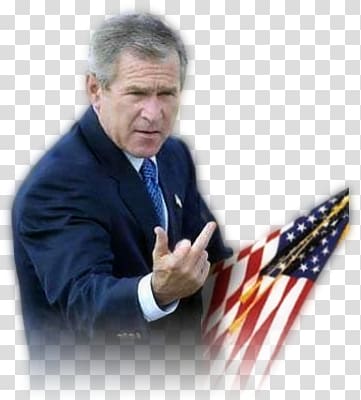 George Bush transparent background PNG clipart