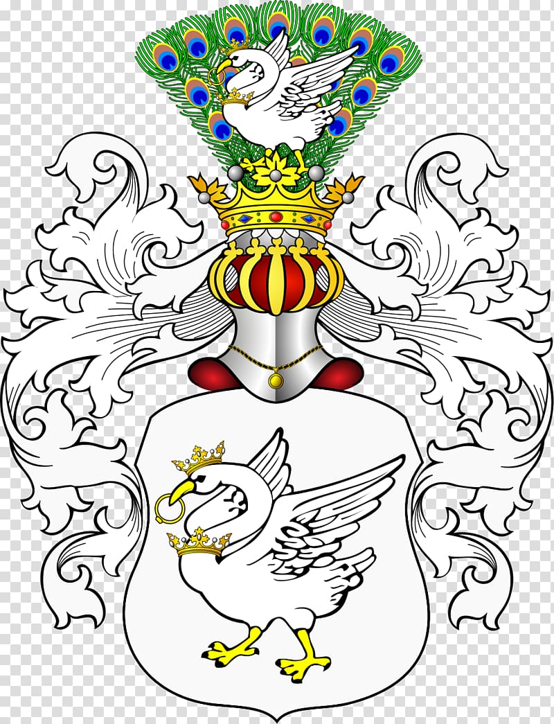 Łabędź coat of arms Poland Share-alike Wikipedia, herby szlacheckie transparent background PNG clipart