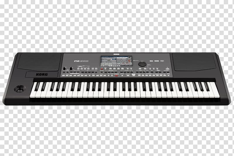 Electronic keyboard KORG Pa300 Music workstation Korg Pa600MY, musical instruments transparent background PNG clipart