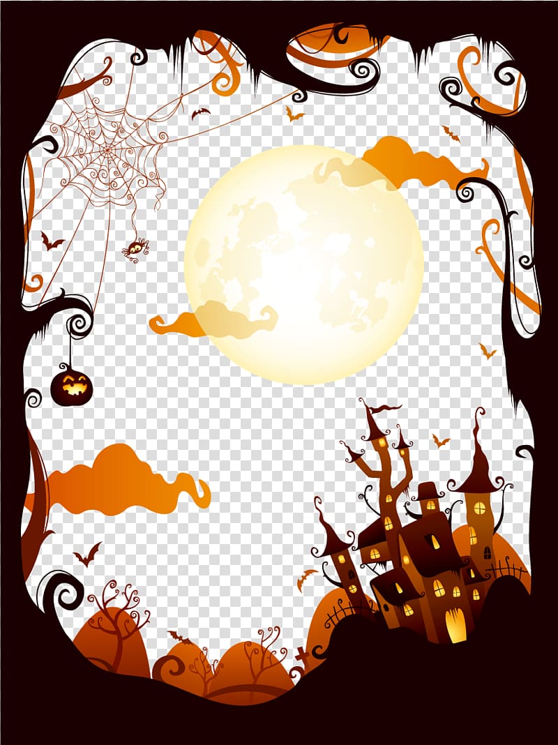 Halloween costume Trick-or-treating Illustration, Halloween elements transparent background PNG clipart