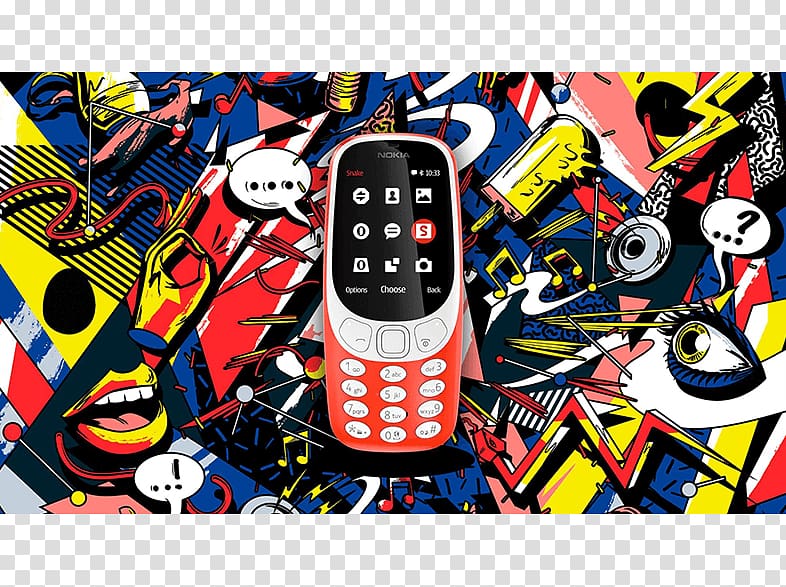 Nokia 3310 (2017) Nokia phone series Nokia X6 Dual SIM Smartphone, smartphone transparent background PNG clipart