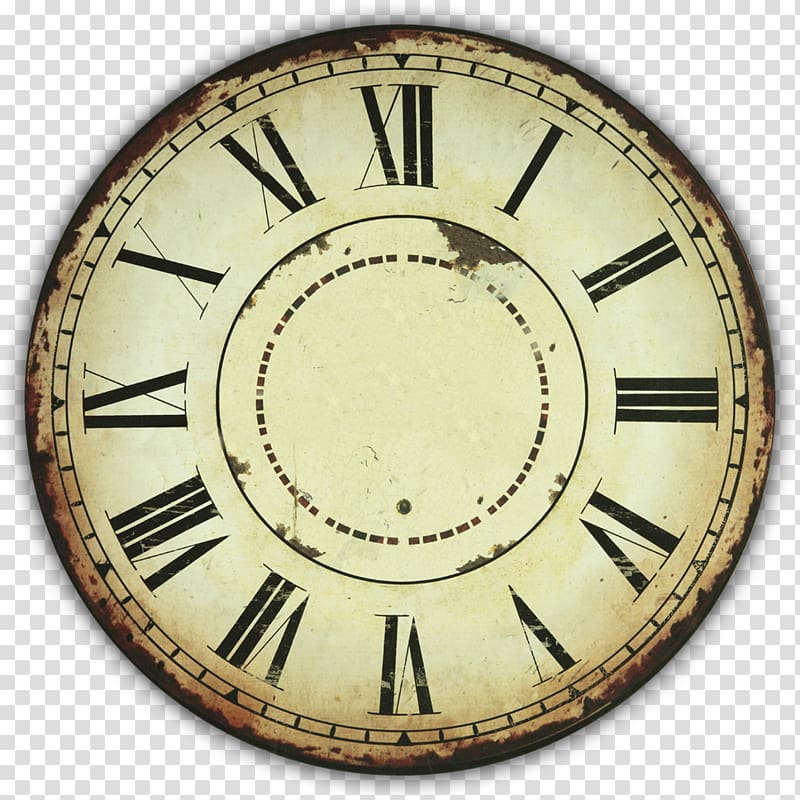 Clock face Wall, Old Time transparent background PNG clipart