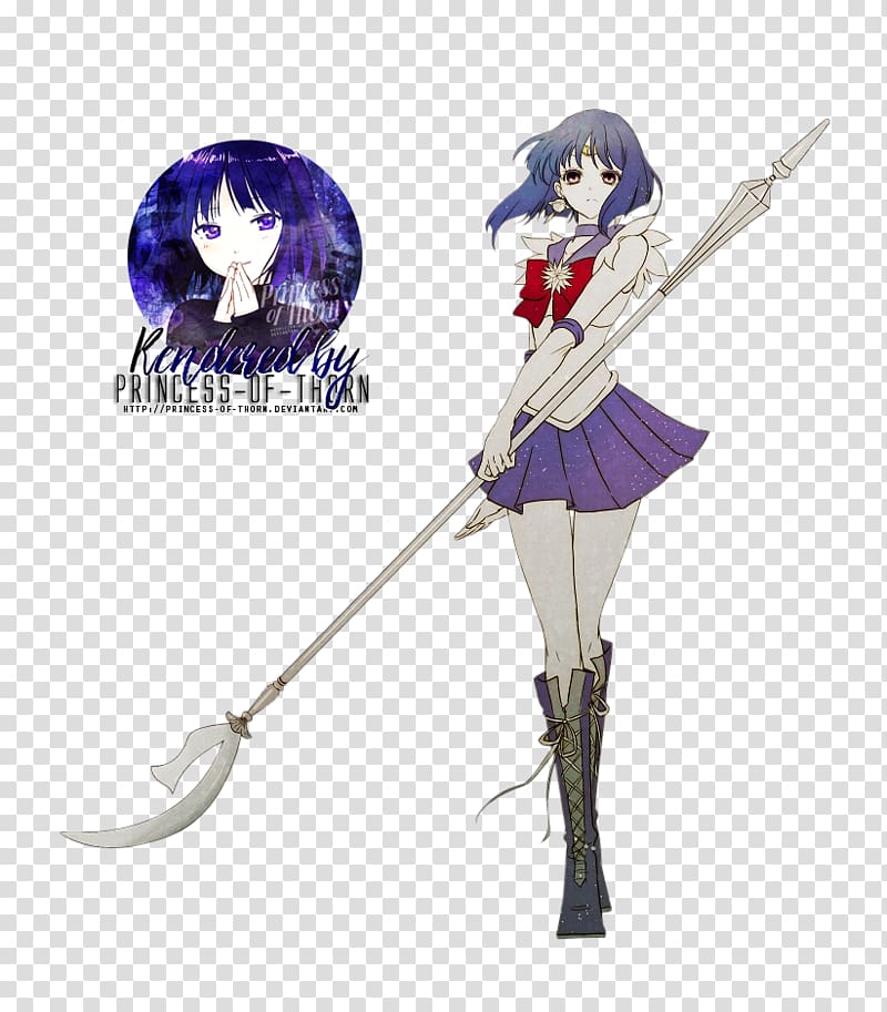 3D rendering Sakuya Izayoi Sailor Saturn, others transparent background PNG clipart