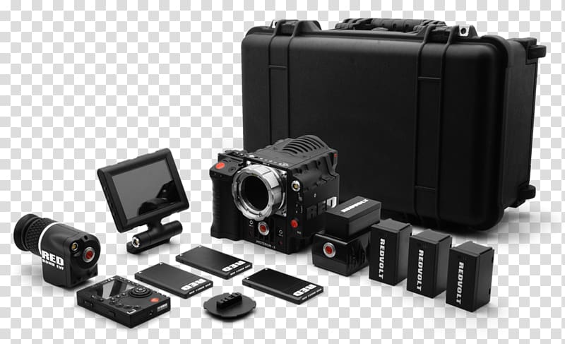 Red Digital Cinema Camera Company RED EPIC-W Camera lens, Camera transparent background PNG clipart