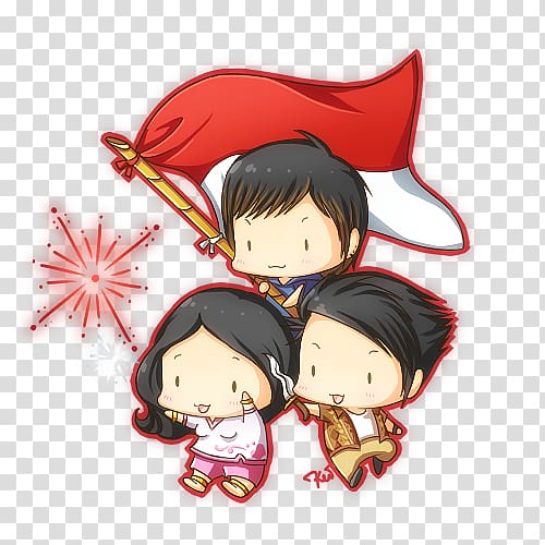 three children holding flag illustration, Proclamation of Indonesian Independence August 17 , merdeka malaysia transparent background PNG clipart