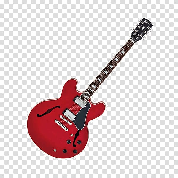 Gibson ES-335 Gibson ES-150 Gibson ES Series Semi-acoustic guitar, guitar transparent background PNG clipart