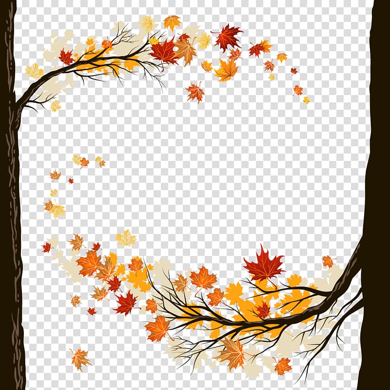 Autumn leaf color , Akiba material transparent background PNG clipart