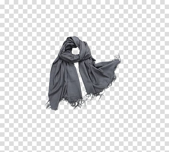 Scarf Tassel Hat Cashmere wool, 2016 England gray cashmere silk scarves transparent background PNG clipart