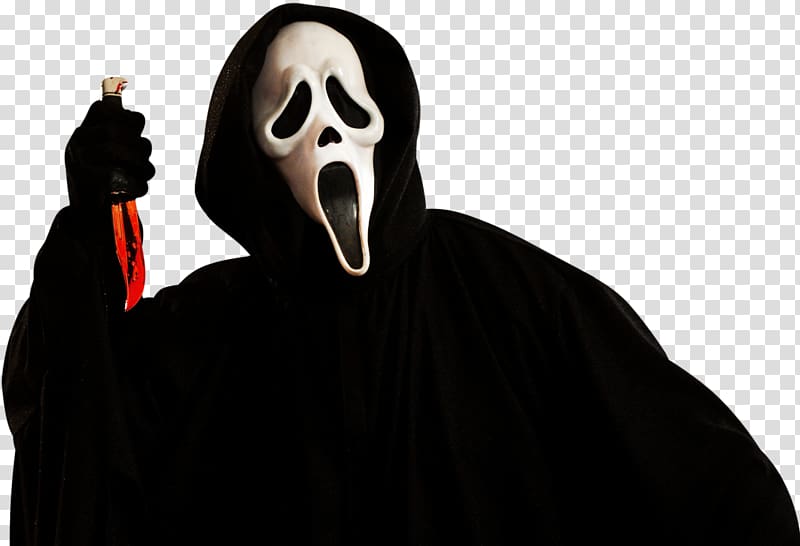 The Scream , Ghostface Horror Film Scream Villain, Ghost transparent background PNG clipart