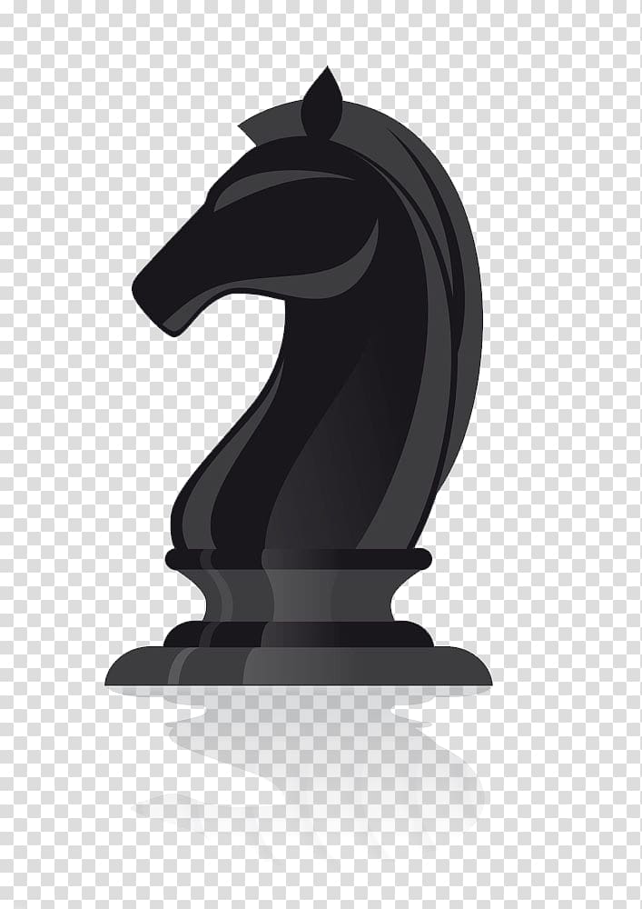 Chess Knight , Hand-painted European Chess transparent background PNG clipart