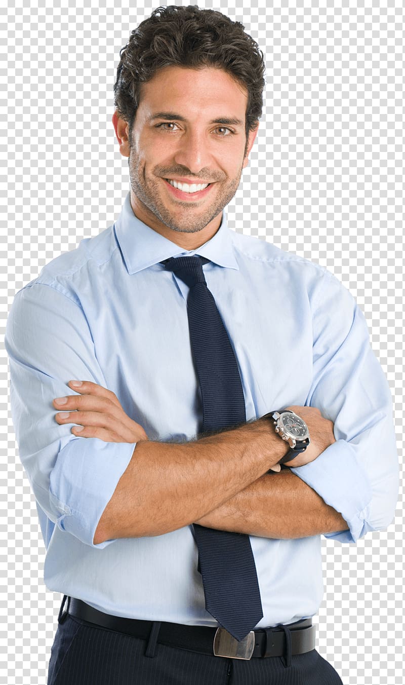 man standing while wearing blue dress shirt, Man , Man transparent background PNG clipart