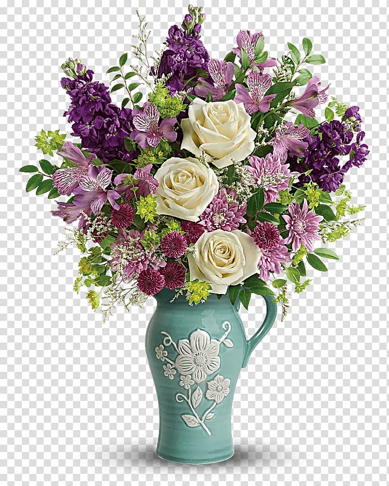 Teleflora Floristry Flower bouquet Mother\'s Day, hand tied bouquet transparent background PNG clipart