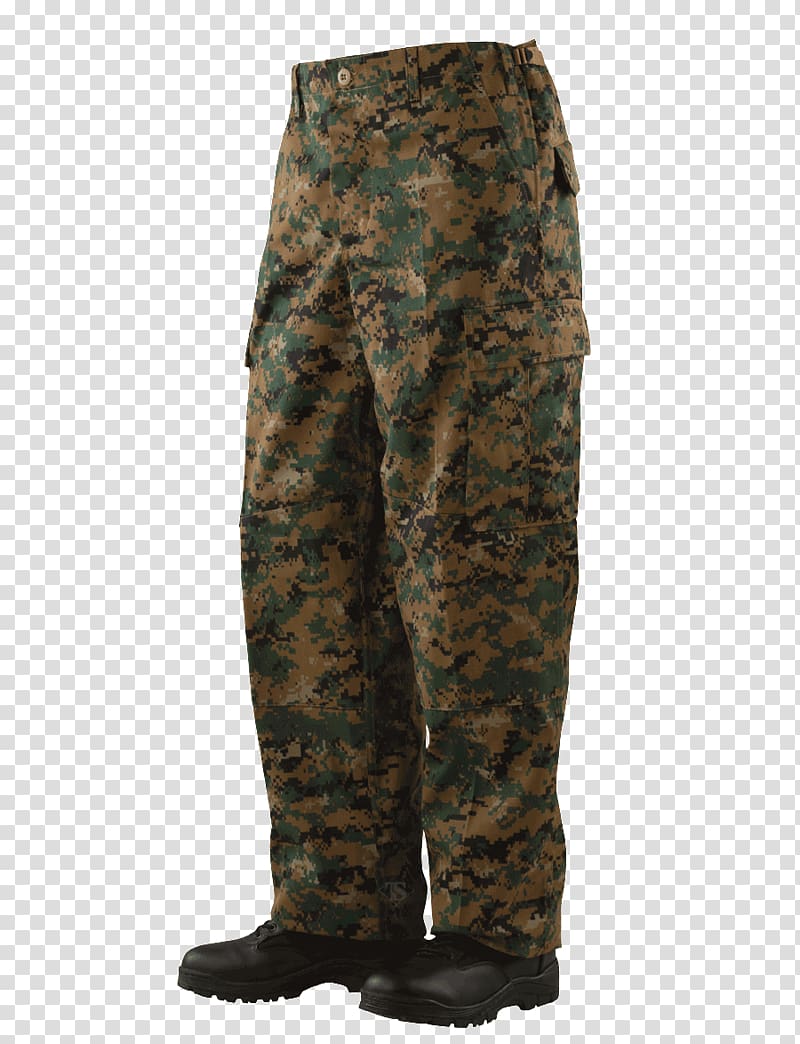 T-shirt MARPAT Battle Dress Uniform Army Combat Uniform Tactical pants, camouflage uniform transparent background PNG clipart