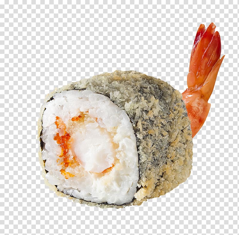 California roll Sushi Makizushi Tempura Gimbap, sushi transparent background PNG clipart