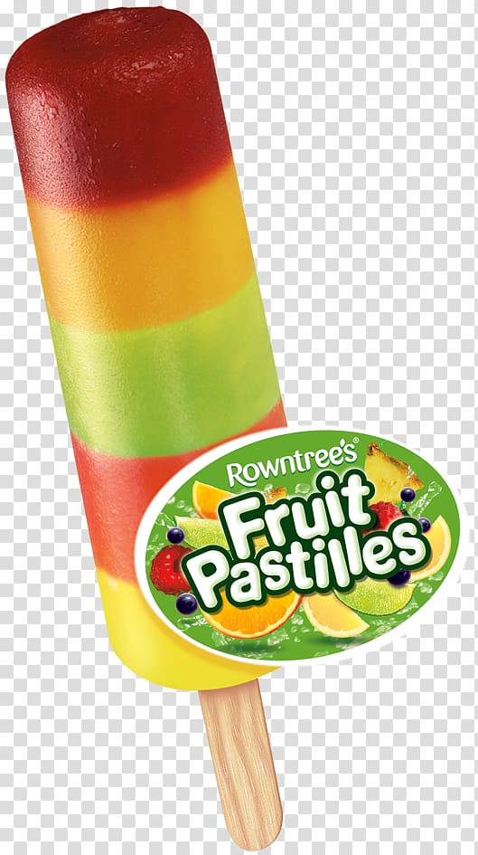 Rowntree\'s Fruit Pastilles Ice cream Lollipop Ice pop, ice cream transparent background PNG clipart