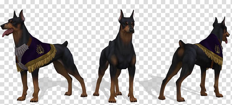 Dobermann Bless Online MikuMikuDance Computer Software , others transparent background PNG clipart