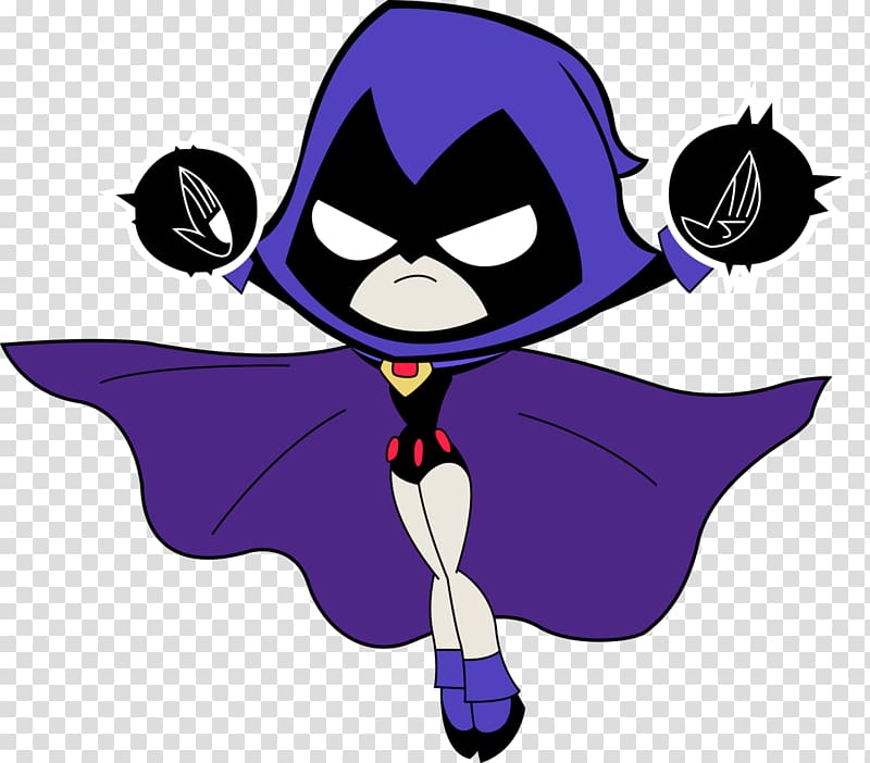 Teen Titans Raven art, Raven Beast Boy Starfire Robin Cyborg, beast boy transparent background PNG clipart