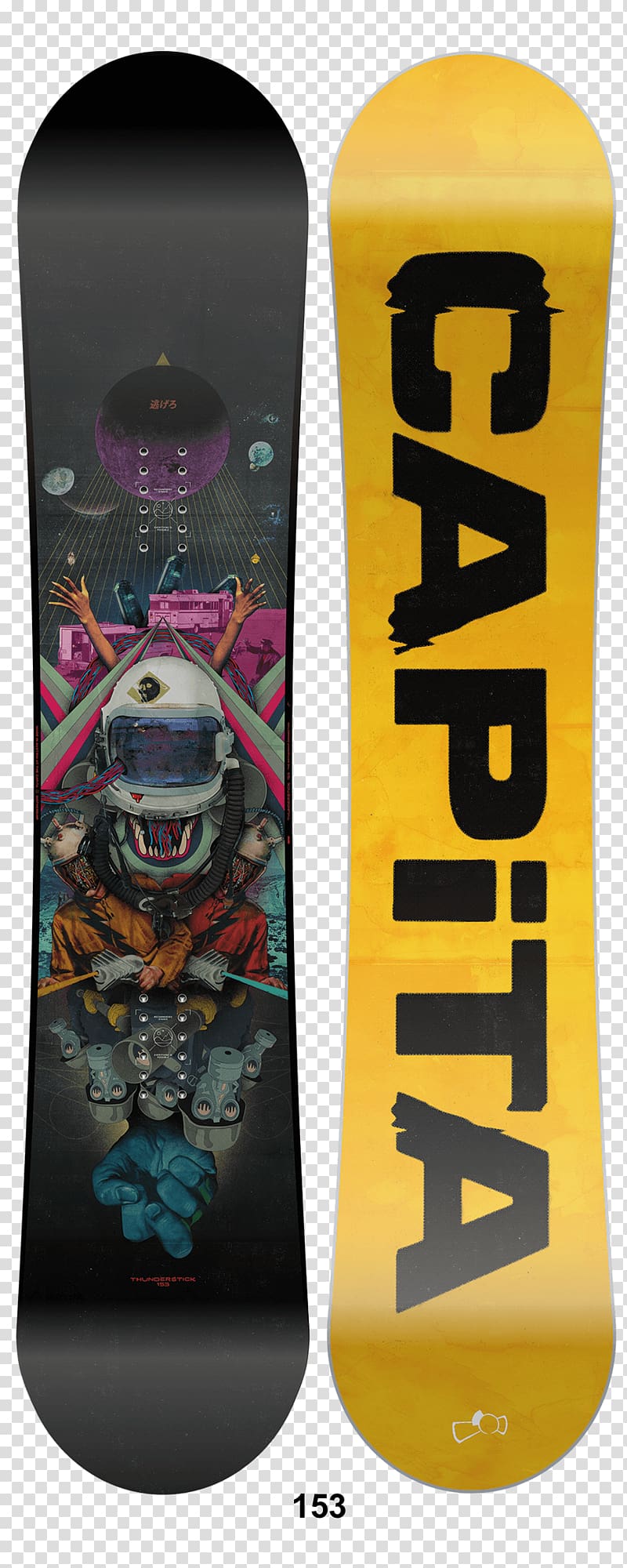 Snowboarding CAPiTA Thunderstick (2017) Freestyle Skateboard, snowboard transparent background PNG clipart