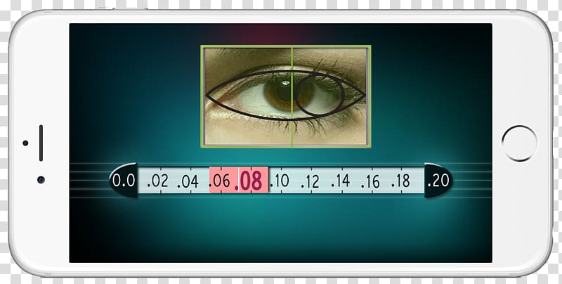 Blood alcohol content Visual perception Blood test Alcohol intoxication, Eye Test transparent background PNG clipart