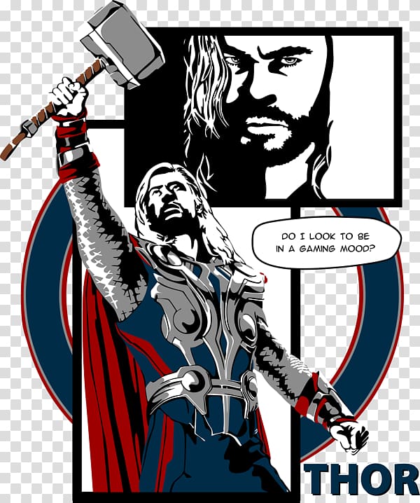 Thor: God of Thunder Captain America Loki Comics, thor comics transparent background PNG clipart
